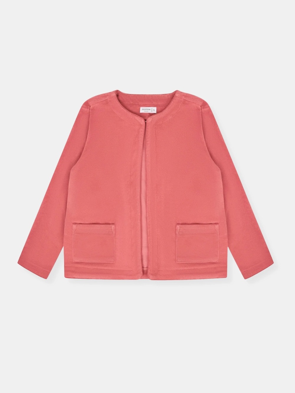 MINNOW
FRENCH TERRY JACKET | RED